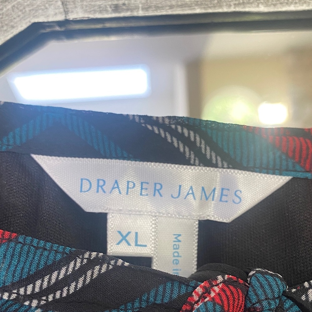 Draper James Black and Red Plaid Dress - Picture 2 of 6